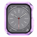 Apple Watch 8 41/40mm Itskins Hybrid R 360 Clear Case - Purple
