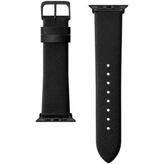 Apple Watch 1-8, SE & Ultra Laut Prestige Watch Strap 42/44/45/49mm - Black