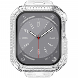 Apple Watch 8/9 45mm Itskins Hybrid R 360 Clear Bundle - Transparent