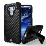 LG G6 Beyond Cell Shell Case Hyber 2 Series Case - Carbon Fiber
