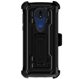 Motorola Moto G7 Power Ghostek Iron Armor 2 Series Case - Black