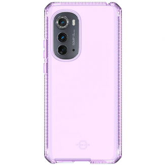 Motorola Edge (2022) ItSkins Spectrum Clear Case - Light Purple
