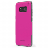 Samsung Galaxy S8 PureGear DualTek Pro Case - Pink/Clear