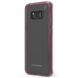 Samsung Galaxy S8+ PureGear Slim Shell Pro Case - Clear/Pink
