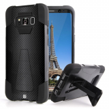Samsung Galaxy S8+ Beyond Cell Shell Case Hyber 2 Series Case - Carbon Fiber