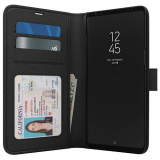 Samsung Galaxy S9+ Skech Polo Book Series Case - Black