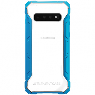 Samsung Galaxy S10 Element Case Rally Series Case - Blue/Clear