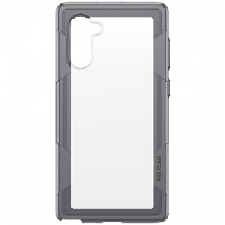 Samsung Galaxy Note 10 Pelican Voyager Series Case - Clear/Gray