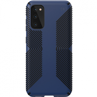 Samsung Galaxy S20 Speck Presidio Grip Series Case w/ Microban - Blue/Black