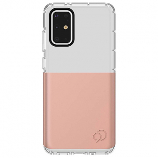 Samsung Galaxy S20+ Nimbus9 Ghost 2 Pro Series Case - Rose Gold/Turquoise Blue