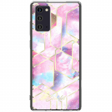 Samsung Galaxy Note20 5G Ghostek Scarlet Series Case - Stardust (Pink Marble)