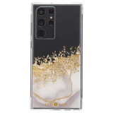 Samsung Galaxy S22 Ultra Case-Mate Karat Marble Case - Gold