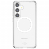 Samsung Galaxy S24 Plus ItSkins Hybrid Clear Case with MagSafe - Transparent