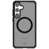 Samsung Galaxy S24 ItSkins Hybrid Frost Case with MagSafe - Black