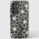 **NEW**Samsung Galaxy S24 Case-Mate Floral Gem Case - Gold