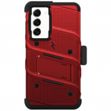 Samsung Galaxy S24 ZIZO Bolt Bundle Case with Tempered Glass - Red