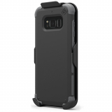 Samsung Galaxy S8+ PureGear DualTek with Hip Clip Holster - Black/Black