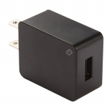 TekYa 2.1 Amp USB Port AC Travel Charger Head - Black