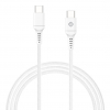 TekYa 72 Inch (6ft) USB-C to USB-C 3.0 Braided Cable - White