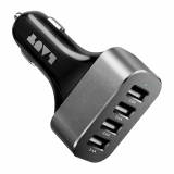 Universal Laut Power Dash 9.6 4-Port USB Car Charger - Black