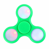 Universal TekYa Twidget Hand Spinner - Neon Green with LED Light