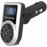 Scosche BTFREQ Bluetooth FM Transmitter with USB Port and 3.5mm Jack - Silver