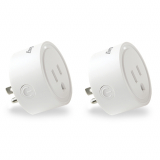 Universal Energizer Smart Plus 2 Pack Single Outlet - White