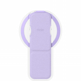CLCKR Magsafe Universal Grip & Stand - Clear/Lilac