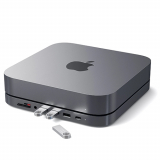 Satechi Mac Mini Stand & Hub - Space Gray