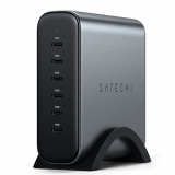 Satechi 200W USB-C 6-Port PD GaN Charger (US) - Space Gray