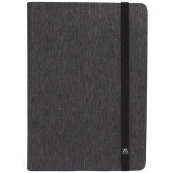 Universal M-Edge Folio Plus 9in to 10in Tablet - Heather Grey with Black Elastic Strap