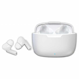 Elite Touch Control Wireless Bluetooth Earbuds & Charging Case - White