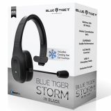 Blue Tiger Storm Wireless Bluetooth Headset - Black