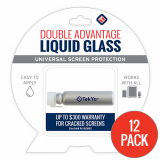 <b>*12 Pack*</b> TekYa Double Advantage Screen Protector - Liquid Glass for Tablets ($300 Coverage)