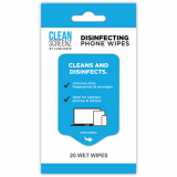 Case-Mate ScreenCleanz Disinfecting Screen Wipes - 20 Wipes
