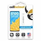 Cell Helmet Liquid Glass Plus Screen Protection with up to $100 Device Protection