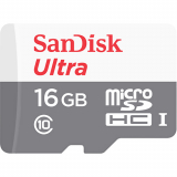 Universal SanDisk 16GB Micro SD Memory Card with Adapter/Class 10