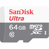 Universal SanDisk 64 GB Micro SD Memory Card With Adapter/Class 10