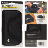 Nite Ize Hardshell Horizonal Clip Case Velcro Closure Pouch - Black - XXL